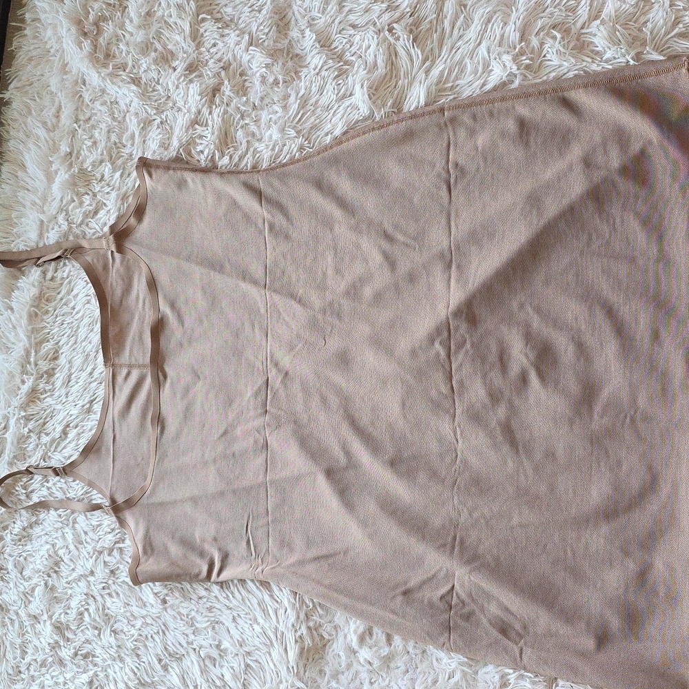 NWOT Skims  Sheer Sculpt Dress in Sienna Tan 4X